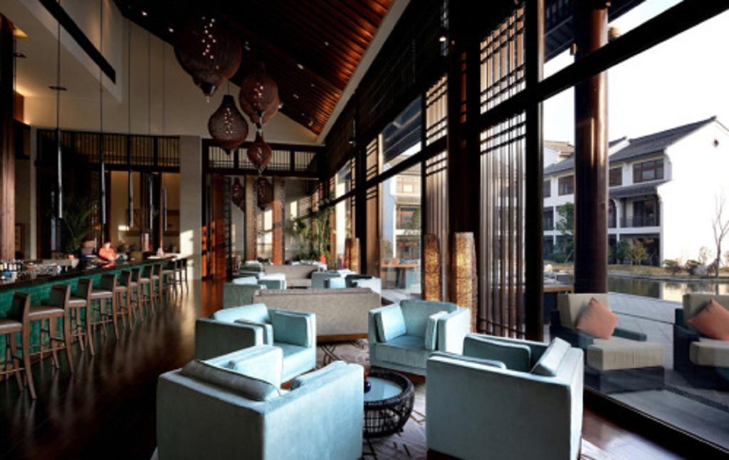 Radisson Blu Resort Wetland Park Wuxi  Bagian luar foto
