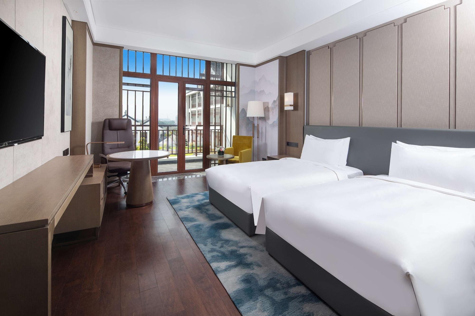 Radisson Blu Resort Wetland Park Wuxi  Bagian luar foto