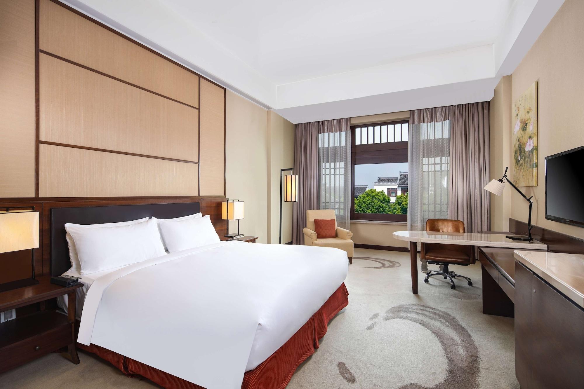 Radisson Blu Resort Wetland Park Wuxi  Bagian luar foto